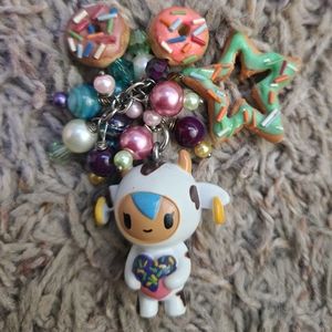 Custom Donatella sweet shop themed fob.